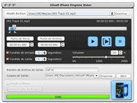 Xilisoft iPhone Tonos Creador para Mac